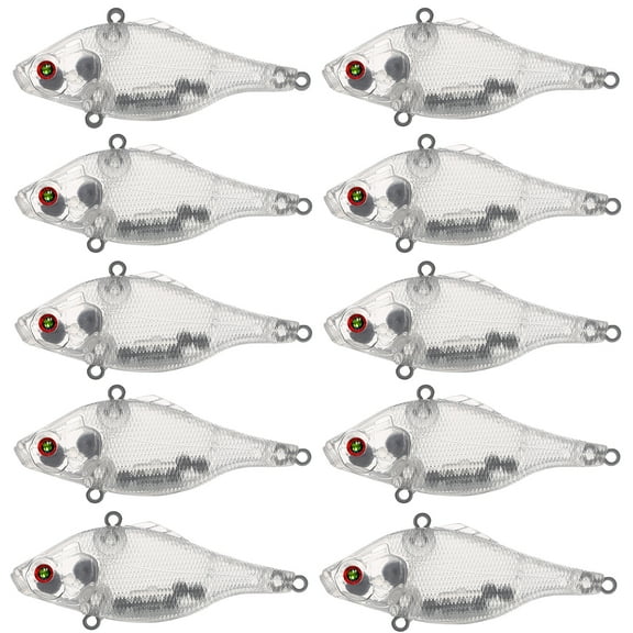 FREE FISHER Unpainted Fishing Lures,Blank Lures ,25Pcs Blank Baits,Crankbait Blank Lure Baits 70mm/8.2g