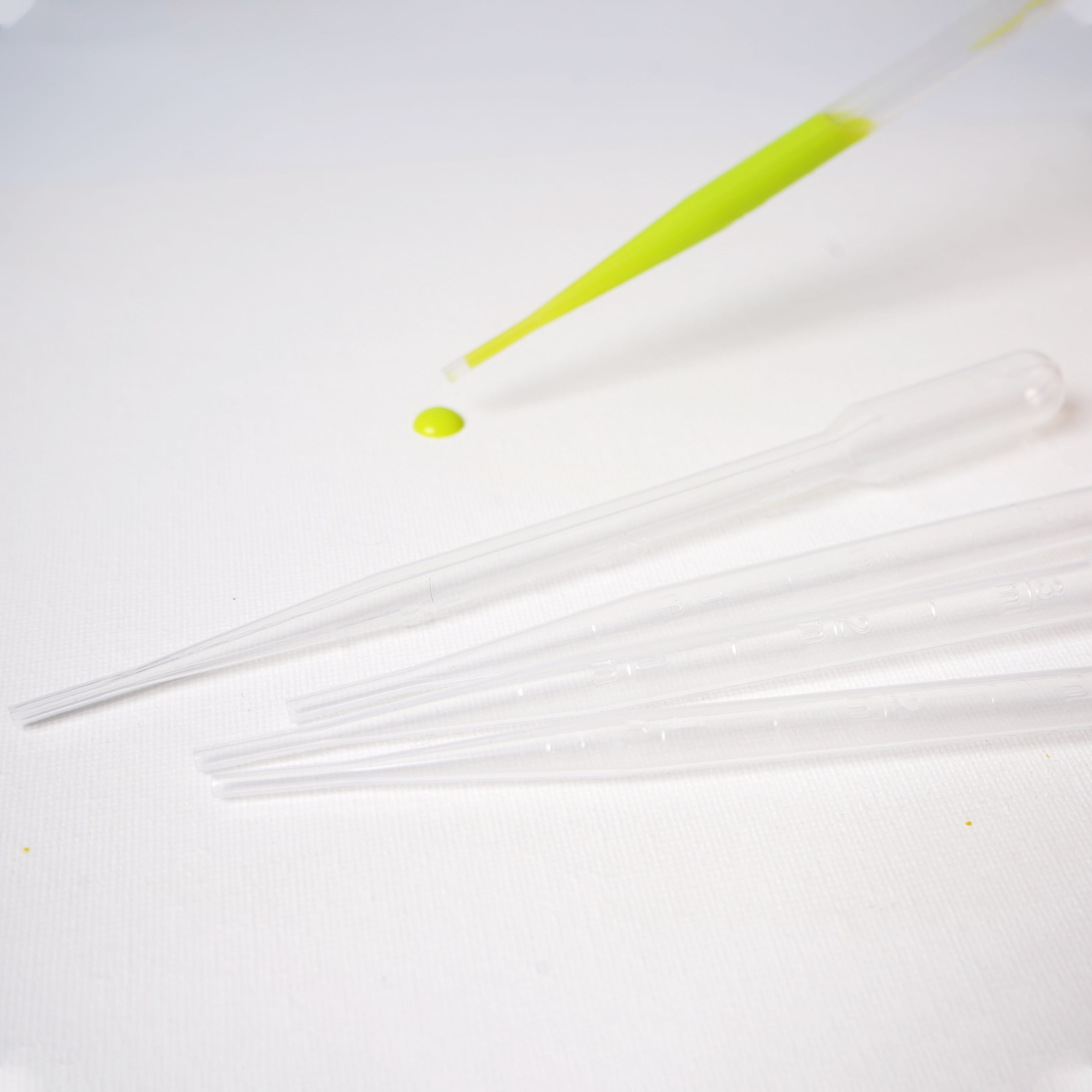 Artist's Loft 10 Count (240 total) Pipettes - 3mL Clear Plastic Droppers - Ideal for Applying Ink, Dyes, Liquid Watercolor, and Craft Project, 24 Pack