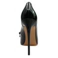 thumbnail image 4 of YCNYCHCHY Big Size Woman Patent Leather Black Nude Stiletto High Heels Office Ladies Formal Dress Pumps New Fashion Sexy Bow Shoes, 4 of 6