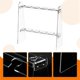 thumbnail image 3 of 2X Soporte Acrílico para Copa de Champán, Pared de Champán de 2 Niveles con 10 Ranuras, Soporte para Champán para Encimera de Fiesta, 3 of 8