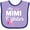 Lavender and Purple, variant on Inktastic Breast Cancer Awareness My Mimi is a Fighter Boys or Girls Baby Bib