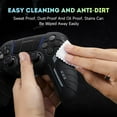 thumbnail image 3 of Compatible con la carcasa del controlador de juegos PS5, funda de silicona antideslizante con tapa para el joystick, 3 of 8