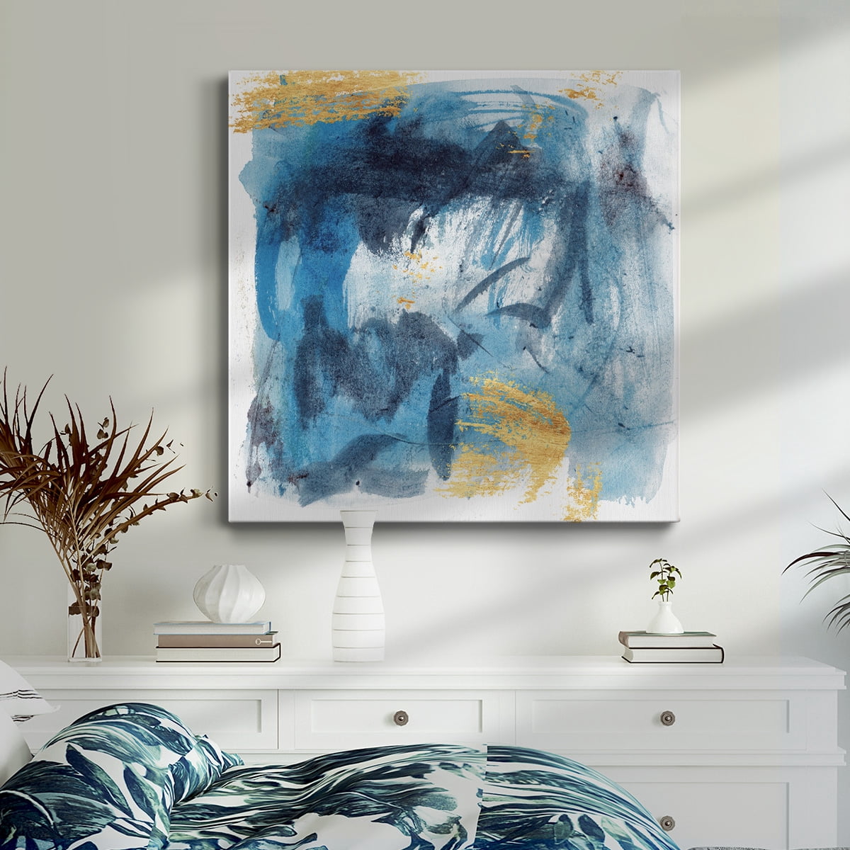 Wexford Home Floating Nebula IV-Premium Gallery Wrapped Canvas, 24" x 24" - Ready to Hang