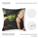 thumbnail image 5 of Wicked Fundas de almohada de terciopelo con tema, regalos de funda de almohada, decoración para el hogar, cojín de lanzar, regalo de cumpleaños para fans y parejas. 45cm x 45cm., 5 of 6
