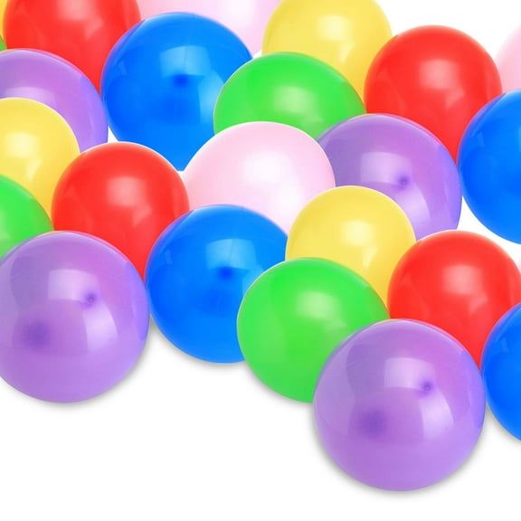 SOPOTUTU Latex Balloons 100 Pack Large Assorted Colors for Party Decorations Events Birthdays Weddings