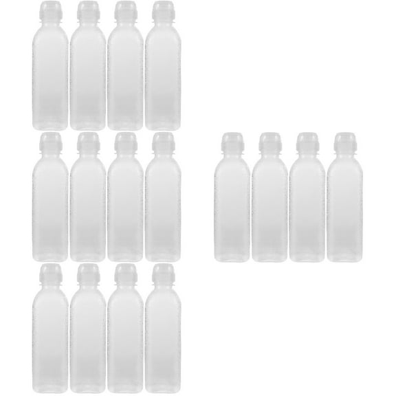 MLINS 16 pcs Plastic Squeeze Bottles Cooking Oil Bottle Sauce Bottle Condiment Dispenser