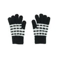thumbnail image 2 of CTM  Knit Color Block Touchscreen Compatible Winter Gloves (Women), 2 of 4