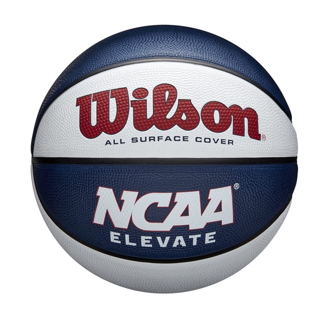 Baloncesto Wilson NCAA Elevate talla 7 (29,5 cm) blanco/azul marino