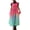 Hot Pink, variant on Women's Gradient Color Side Tie Dress, Multi-Way Wear Sleeveless Pocket Maxi Dress, Casual Beach Cover Up & Summer Dress