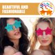thumbnail image 3 of unbranded 14Ud Gafas De Sol Sin Montura Con Forma De Coloridas Para Fiestas Y Eventos, 3 of 8