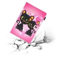 thumbnail image 6 of Folio Case for All-New Amazon Fire HD 8 Tablet (8th/7th/6th/5th Generation, 2018/2017/2016/2015 Release), Allytech Smart Book Style Stand Cover Full Body Protective Case Cover, Two Cats, 6 of 10