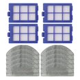 thumbnail image 1 of 14pcs For Eufy Robovac X8 Hybrid Robot Vacuum Mop Cloths Hepa Filter, 1 of 4