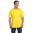 thumbnail image 1 of Beefy-T® adulto con bolsillo AMARILLO M hanes 5190P, 1 of 1