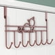 thumbnail image 1 of Cajón colgante, estante para puerta, organizador de armario sin taladro, ideal para dormitorios, metal resistente, fácil montaje, para ropa y accesorios, alto rendimiento, 2 niveles, estilo, 1 of 8