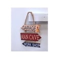 thumbnail image 1 of Garage Man Cave Panneau en bois Décoration murale, 1 of 1