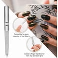 thumbnail image 4 of 2 pcs stainless steel nail files for natural nails professional nails, 4 of 5