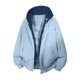 thumbnail image 1 of Ceisia Men's solid color warm hooded coat long sleeve outerwear Gift, 1 of 4