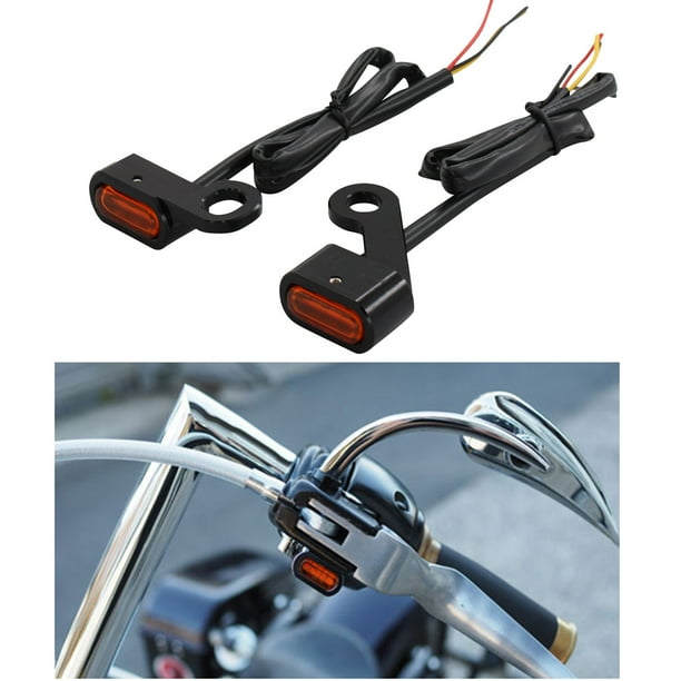 Luz indicadora de señal LED Macarena para 2004-2020 883 1200 Negro naranja