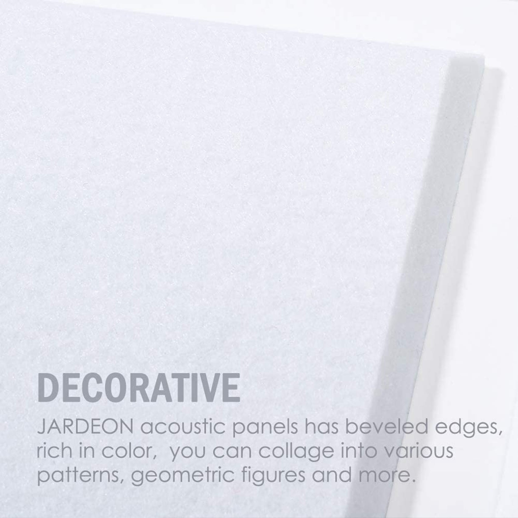 12PCS Acoustic Absorption Panel 12inch x 12inch x 0.4inch Sound Proof Padding for Bass Isolation for Acoustic