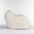 thumbnail image 3 of Historyli Go5H Soft Tufted Foam Bean Bag Chair With Teddy Fabric, Ergonomic Backrest, Large Beanbag Chairs Soft Sofa For Living Room, Dining Room, Bedroom, Shop Mall, Hallway, 3 of 9