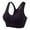 Black, variant on Luna Hug Bra Front Closure, Comfy Bras Front Closure, Annacomfy Lunahug -Seamless Buckle Crossback Shaping Bra Krdevn,Size:XXL