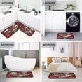 thumbnail image 5 of GZHJMY Skull Rose Kitchen Rug Set of 2 Non Slip Washable Cushioned Anti-Fatigue Kitchen Mat Comfort Standing Floor Mat for Kitchen Washroom Bedroom Carpet Runner, 5 of 7