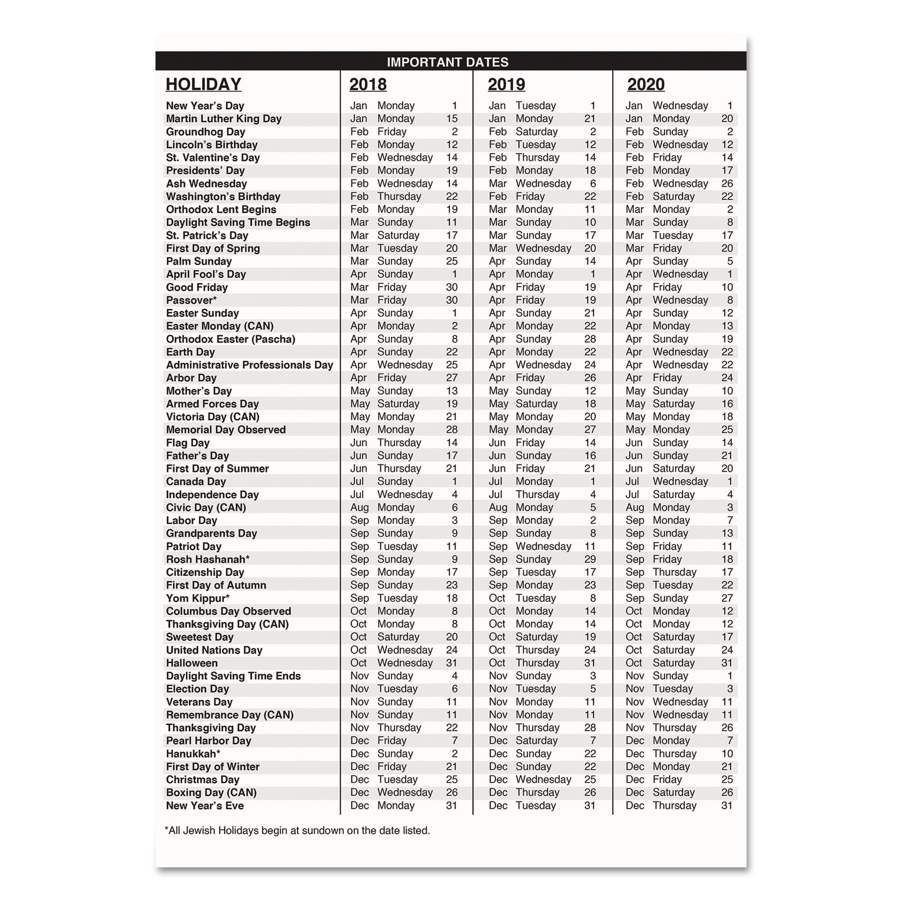 House of Doolittle Recycled Professional Weekly Planner, 15-Min Appointments, 8.5 x 11, Black, 2018