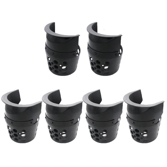 Lerpwige 6Pcs Billiard Pool Table Pockets Heavy Duty Net Pockets Baskets Drop Bag