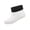 White, variant on Mfakffe Women's Short Ankle Rain Boots Waterproof Lightweight Garden Shoes Non-Slip Easy Clean for Work Outdoor with Warm Lining