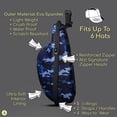 thumbnail image 2 of Atzi Hats Case for Baseball Caps Hard Travel Hat Case Cap Carrier Hats Storage Box Shoulder Strap Carabiner Fits 6 Hats, 2 of 9