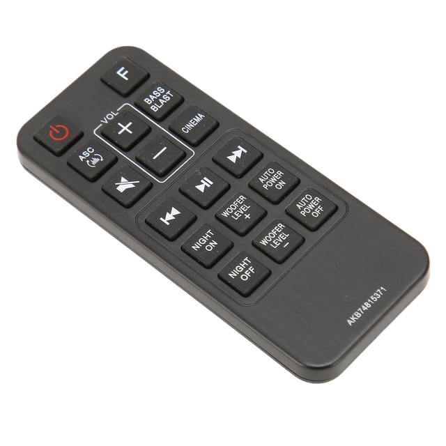 Bar Speaker Remote Control, Soundbar Remote Control Replacement Easy Access Sensitive for SK3D for SJ3 for LAS465B