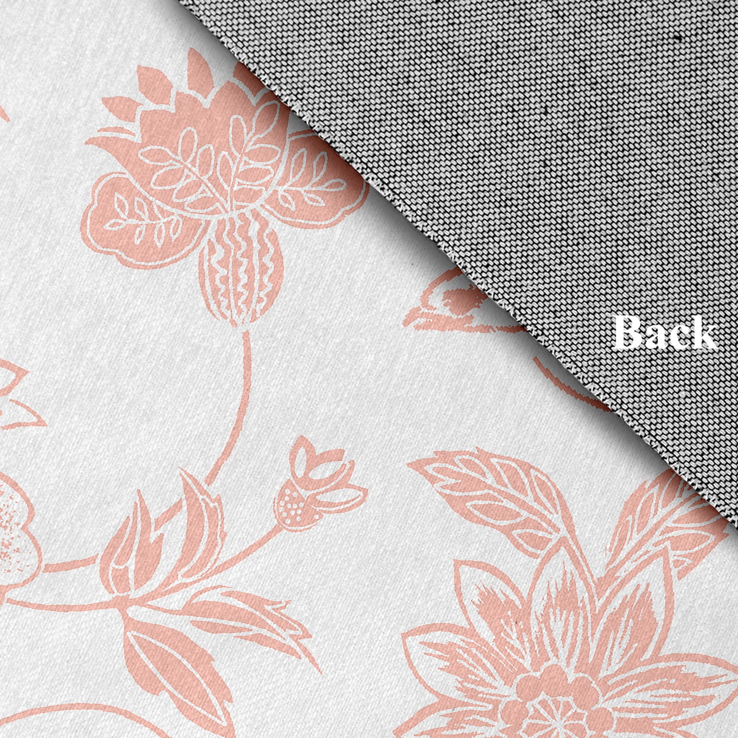 3' x 5' Simply Daisy Traditional Bird Floral French Country Chenille Area Rug, Blush