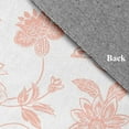 thumbnail image 2 of 4' x 6' Simply Daisy Traditional Bird Floral French Country Chenille Area Rug, Blush, 2 of 4