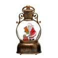 thumbnail image 2 of Sharprepublic Christmas Snow Globe Lantern Musical Decoration for Bedroom Wedding Seasonal Santa, 2 of 8