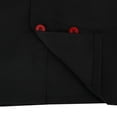 thumbnail image 4 of Chaqueta Uniforme de chef Sunnimix Manga larga media M, 4 of 8
