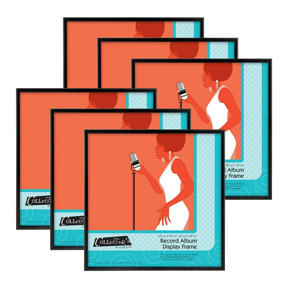 Record Album or Scrapbook Picture Frame 12.5x12.5, Set of 6 Walmart