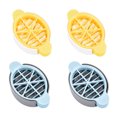 thumbnail image 2 of 4 piezas de huevos cocidos multifunción divisores de huevos de plástico Chopper herramienta de corte de alimentos Gadget de cocin HOMEMAXS 6972679-MX, 2 of 6