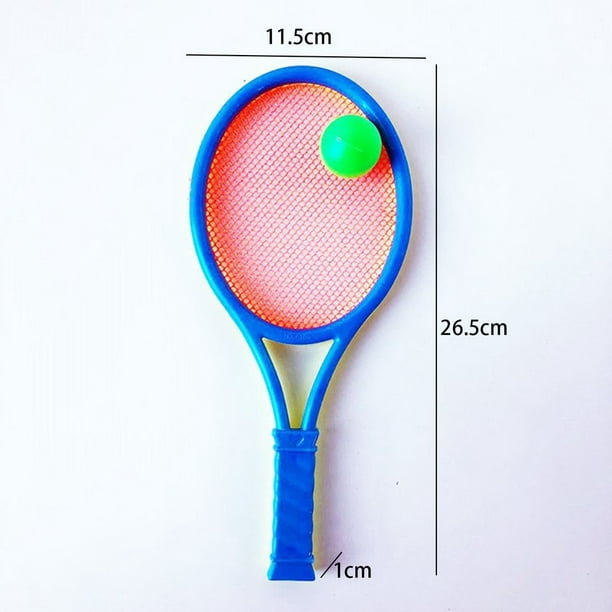 2 PACKS Raquette de Badminton Jouets pour Enfants Raquette de Tennis Raquette Costume aléatoire