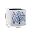 thumbnail image 4 of LANMOK Storage Cubes Baskets, DIY Diamond Painting Kits, Folding Container Storage with Mandala Flowers, Art Craft Diamond Embroidery Paintings, Great for Kids, Women, Handwork, Collating, 4 of 7