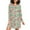 N1074, variant on joogoo Spotted Bow Christmas Women's Long Sleeve Nightgown Sleepwear L
