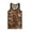 Yellow, variant on Men's Summer Slim Fit Classic Leopard Print Tank Top Elastic Sleeveless Workout Shirt Gym Fitness Clothes