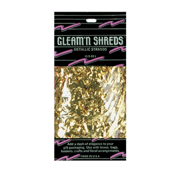 Party Central Club Pack of 12 Gold Contemporary Strands 1.5 Oz.
