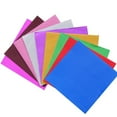 thumbnail image 5 of 100-Pack 8cm Square Colored Aluminum Foil Sheets, DIY Candy Wrapping Paper for Homemade Crafts and Decor, 5 of 7