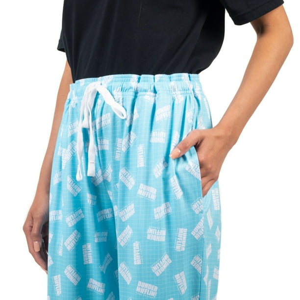 The Office Dunder Mifflin Logo Womens Sleep Lounge Pants Pajamas