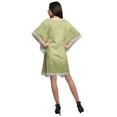 thumbnail image 4 of Moomaya Cutwork Lace Beach Kaftan For Women Printed Bikini Caftan Plus Size, 4 of 4