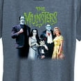 thumbnail image 3 of The Munsters - Family Poster- Women's Short Sleeve Graphic Tee, 3 of 5