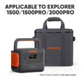 thumbnail image 2 of Estuche de Transporte Jackery Explorer 1500 Pro 44x28x37 cm, 2 of 6
