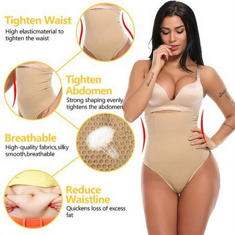 Shapewear for Women Waist Trainer Tummy Control Butt Lifter Panties  High-Waist Short Stomach Body Shaper Cincher Girdle 