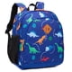 thumbnail image 2 of Mochila JinBeryl para niños pequeños, dinosaurio, 12 pulgadas, poliéster azul, 2 of 7