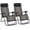 Grey, variant on Zero Gravity Patio Lounge Chair with Removable Head Pillow, Adjustable Folding Design, Widened Armrests & Locking System for Outdoor Balcony, Yard, Poolside (Gray)